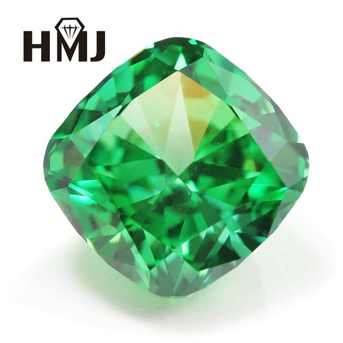 Cubic Zirconia Crushed Ice Cut AAAAA Cushion Square High Quality Carbon Diamond - Picture 9 of 30