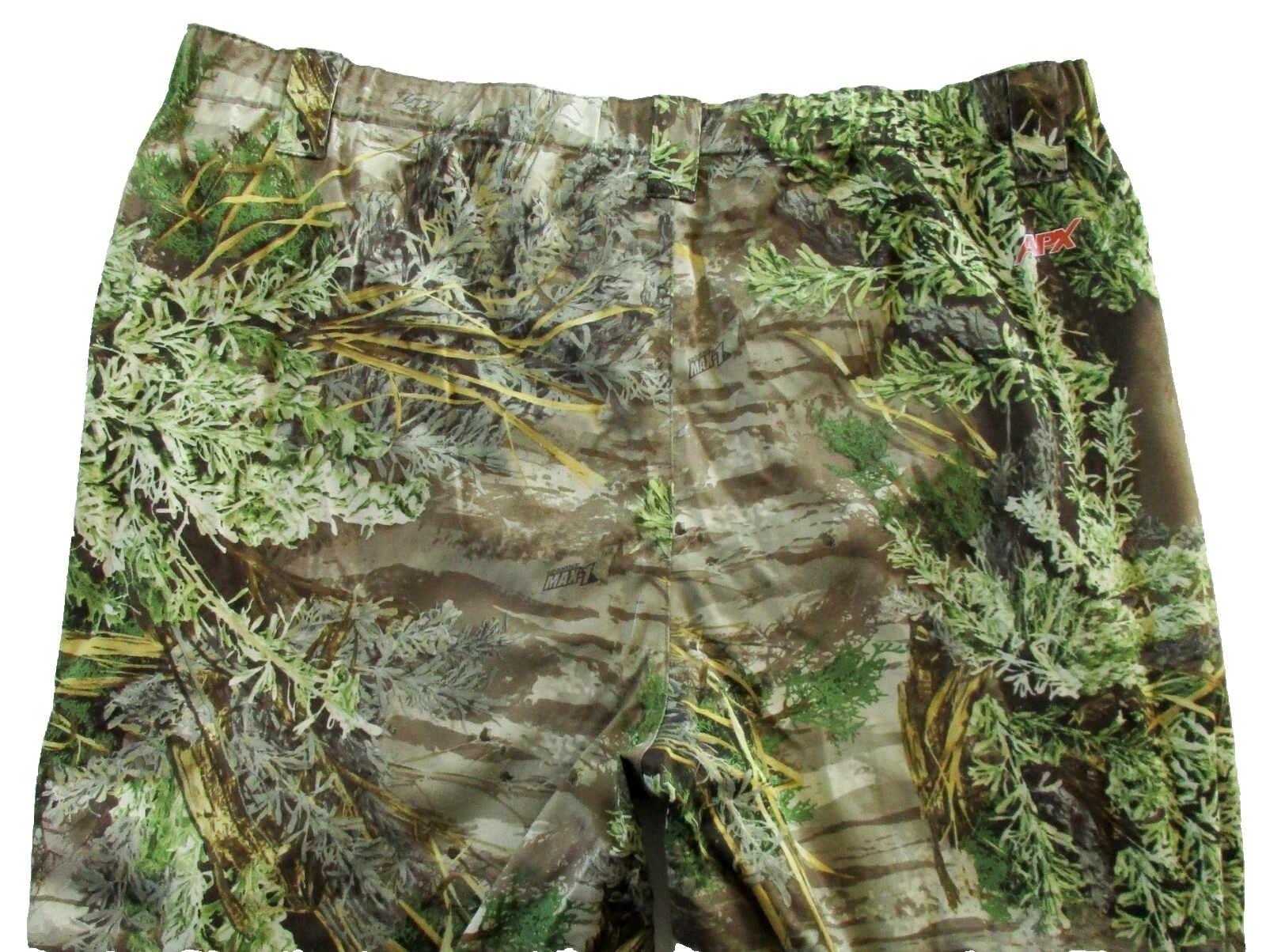 Hunting Pants Men's XL Russell Outdoors APX L5 Cyclone Rain Wind Real Tree Camo
