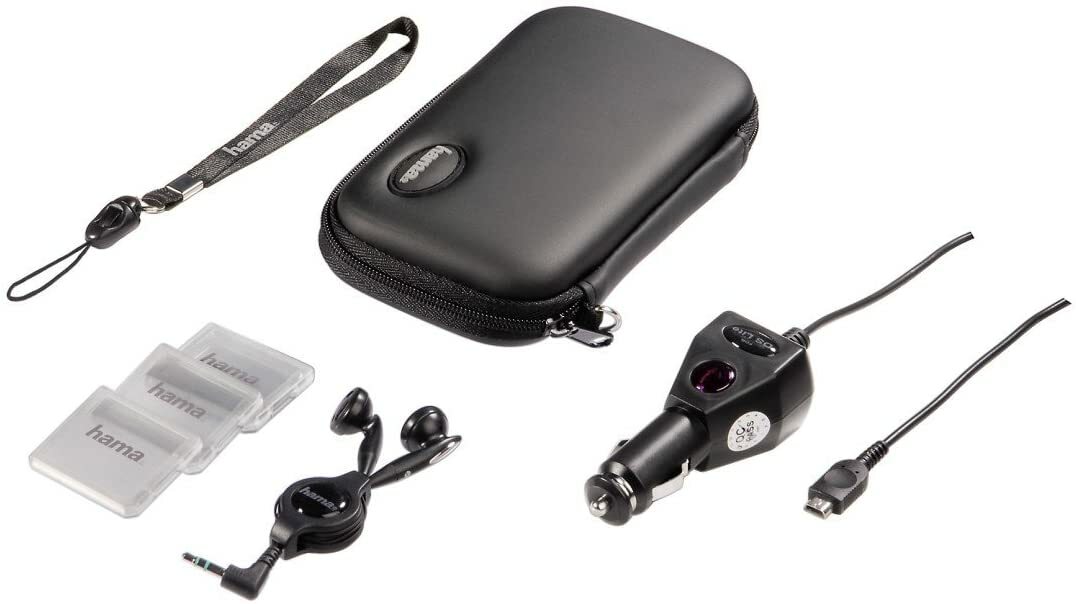 Hama 52011 Nintendo DS Lite Starter Kit Black 7 piece set