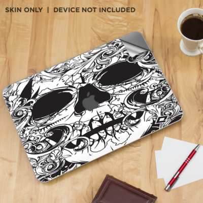 Skin Itsaskin Pour MacBook Pro 13″ Retina – Motif Skull Lineart