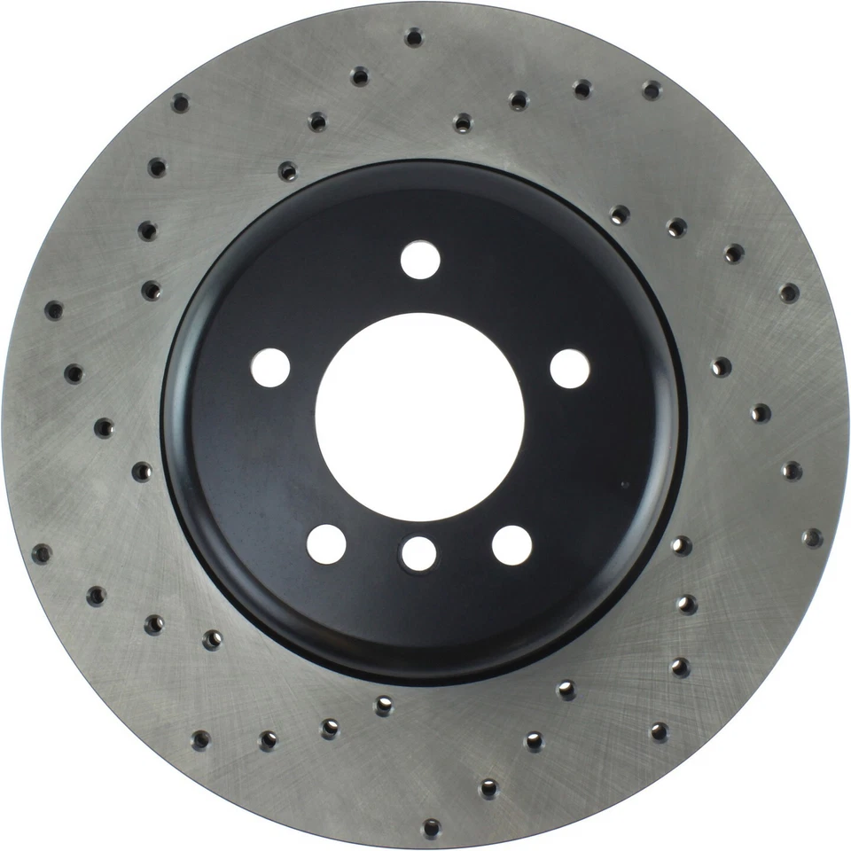 Front PAIR Stoptech Disc Brake Rotor for 2006-2010 BMW 550i (42832) - Image 2 of 4