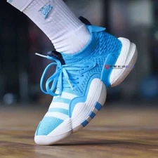 Adidas Trae Young 2 Men’s Basketball Shoe Athletic Sneakers Blue Footwear #479