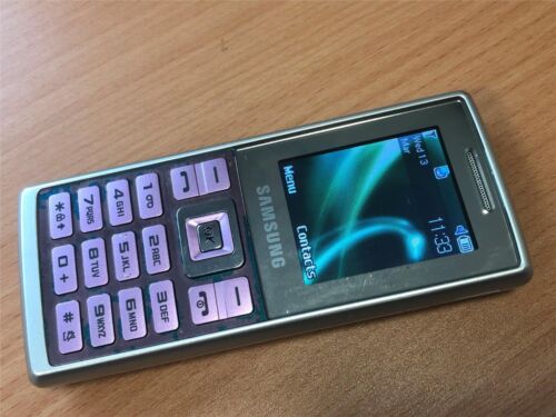 Téléphone portable Samsung M150 argent et rose (débloqué) - Photo 1/6