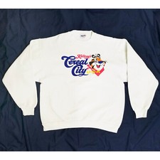 Vintage Kellogs 50/50 Sweatshirt Original Kellogs Tag XL.