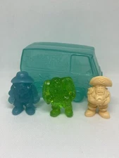 Scooby-Doo Tiny Mights 3 Minifigure Set Creeper Clear Green Sparkle Chase Rare