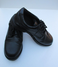 SONOMA Boys Black Dress Shoes 4W Oxford Laces