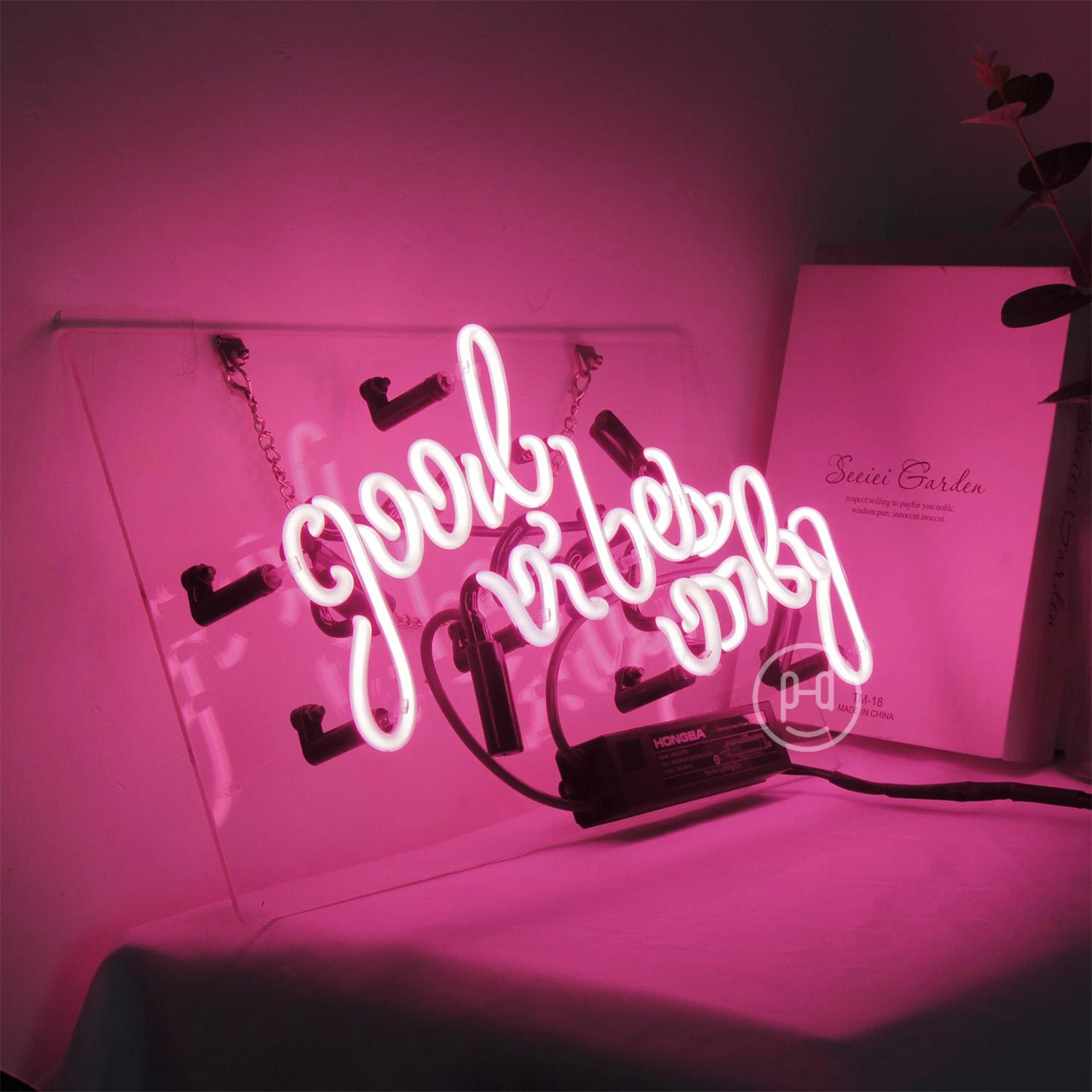 Good V Only Neon Sign Light Wall Decor  Electric Art