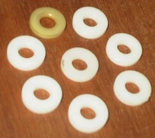 82-99 Shovelhead Evolution Plastic BREATHER VALVE GEAR THRUST WASHER SET U.S.A.