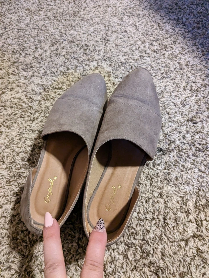 Zapatos Mocasines de Gamuza Esmoquin Qupid Talla 6 Foto 2 de 4