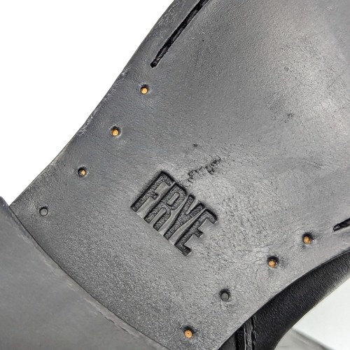 Botas Altas Frye Wmn Melissa Botón Cremallera Cuero Negro Equitación talla 8.5 - Imagen 7 de 11