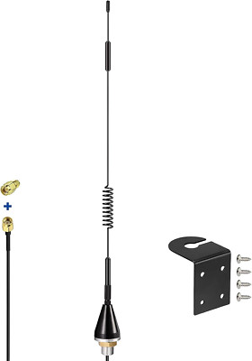 Bingfu 4G LTE 7Dbi RP-SMA Male Antenna Outdoor Fixed Bracket Wall Mount Antenna