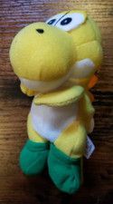 Vtg 1997 Nintendo BD A Super Mario64 YELLOW YOSHI Bean Bag Plush w/Tush Tag