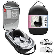 For Meta Quest 3/3S VR Glass Storage Bag VR Headset Handle Travel Carrying Case