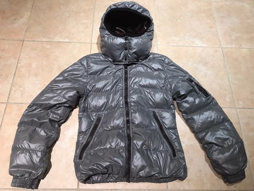 Goose Down Puffer Jacket Choc Brown 