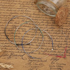 4Pcs Violin Strings Set Silver Stainless Steel Musical Instrument Accessorie CHU