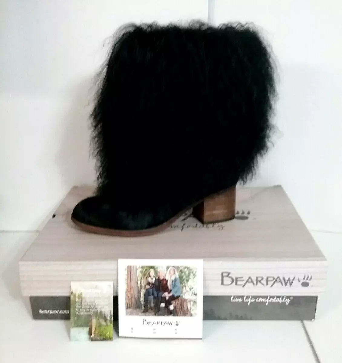 Bearpaw heel hotsell boots