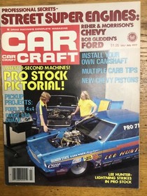 Lot of 6 VG Car Craft Mags 1960-'77various years,wild street Machines,Drag racin