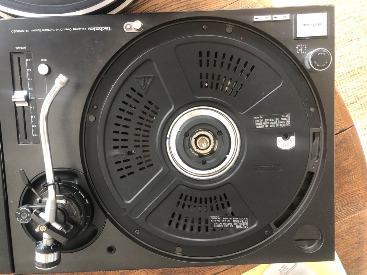 Platine Vinyle Technics SL-1200 M3D - Noire - Occasion Japon - DJ / Hi-Fi