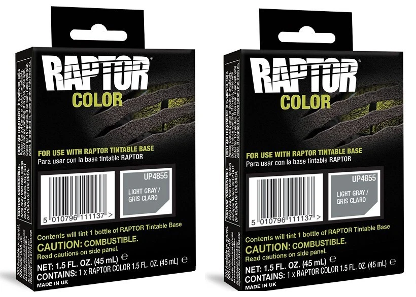 Raptor liner colors online