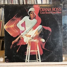 [SOUL]~EXC LP~DIANA ROSS~Last Time I Saw Him~[Original 1973~MOTOWN~Issue]
