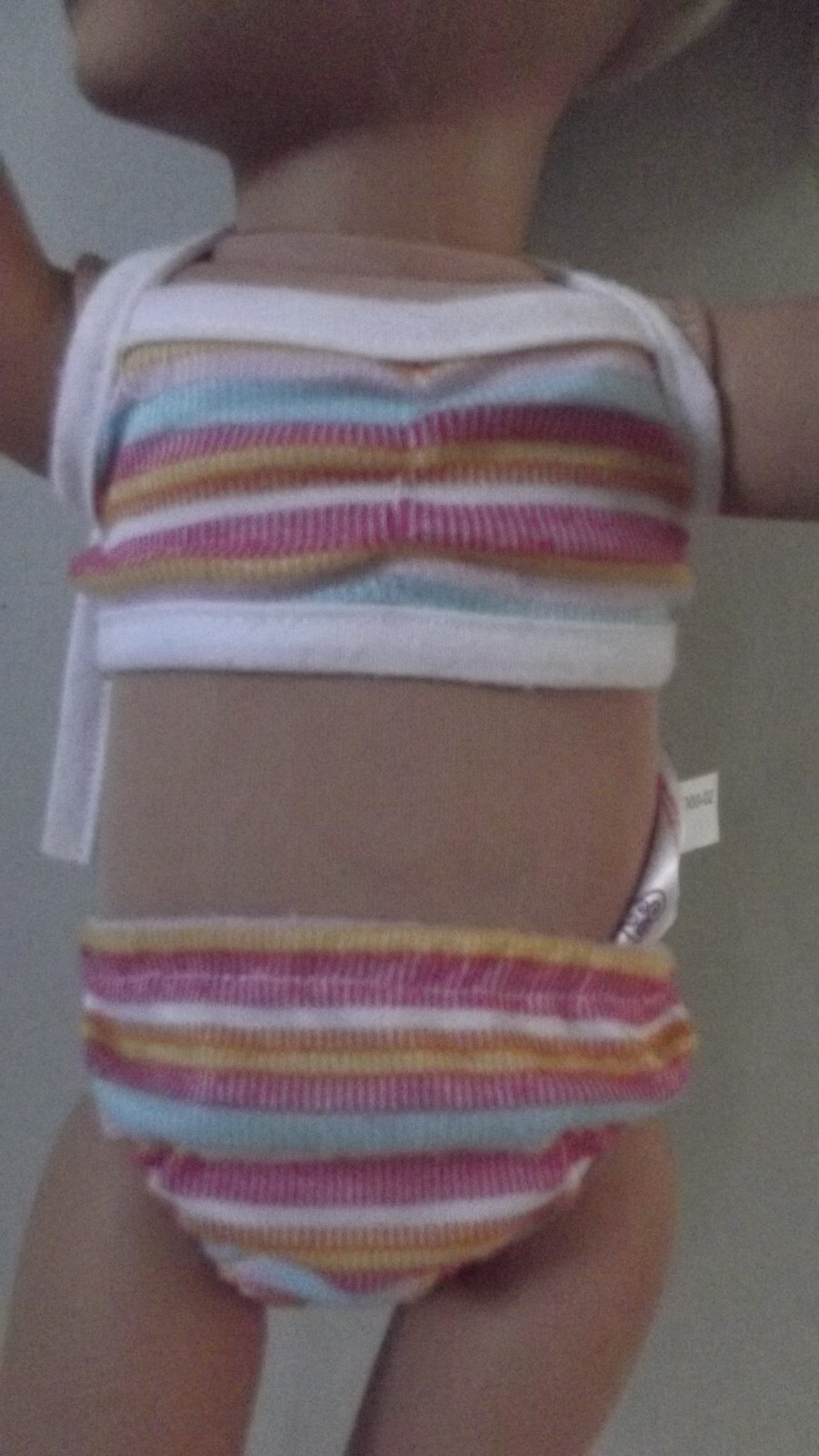Our Generation  / My Life Doll OR ANY 18" DOLL STRIPED BEACH OUTFIT With Shoes