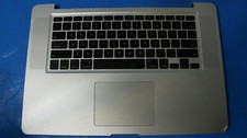 MacBook Pro A1286 15" 2009 MC118LL Top Case Palmrest w/Keyboard Silver 661-5244
