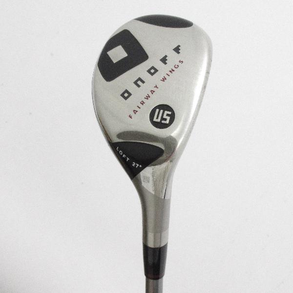 ＯＮＯＦＦ　ＦＡＩＲＷＡＹ　ＷＩＮＧＳ（２０１７）　ＫＵＲＯ　Ｕ５　27° Golf Utility ONOFF KURO FAIRWAY WINGS SMOOTH KICK MP-717I (S) 27