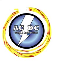 AUTOMOTIVE GXL WIRE 20 AWG STRANDED COPPER YELLOW W/ RED STRIPE 10 FT COIL