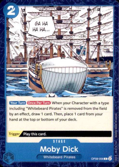 Moby Dick C Two Legends OP08-056 NM 2024