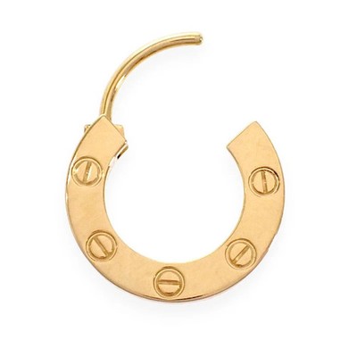 CARTIER LOVE Single Earring K18 Yellow Gold Online Exclusive