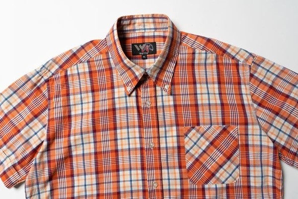 Men Warrior Shirt Red Cotton XL