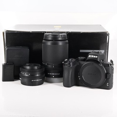 Nikon Z 50 DX 20.9 Mirrorless Camera Kit w/ 16-50mm & 50-250mm Lenses #616