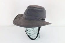 Vtg Tilley Endurables Faded Airflo Hiking Trekking Brimmed Hat Steel Blue Size 7