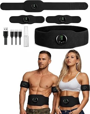 Next Gen Ultra Muscle Fitness AB Belt,Adjustable Toning Belt,12 Modes &19 Levels