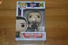 Caitlin Clark Signed Indiana Fever Funko Pop #02 Vinyl Figure with PSA Hologram