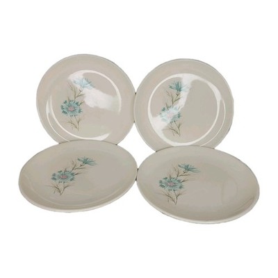 4 Vintage Taylor Smith Taylor Ever Yours Boutonniere Salad Plates 6.5in