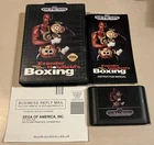 Evander Holyfield's Real Deal Boxing Sega Genesis Game COMPLETE AUTHENTIC/TESTED