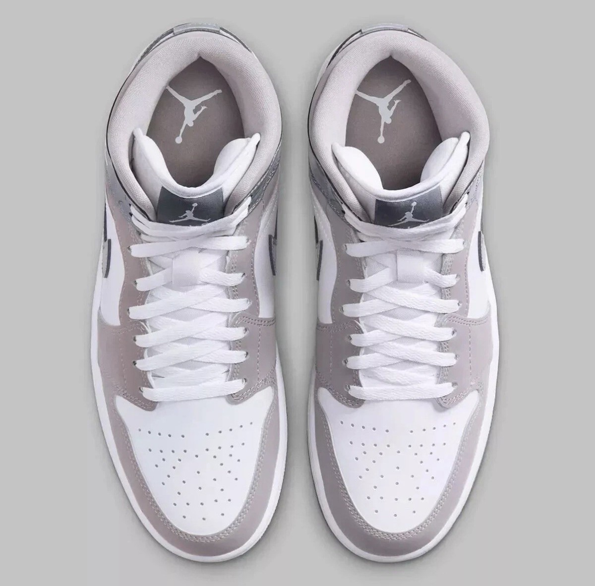 Nike Air Jordan 1 Mid SE White Medium Grey Cool Grey HF3216-100