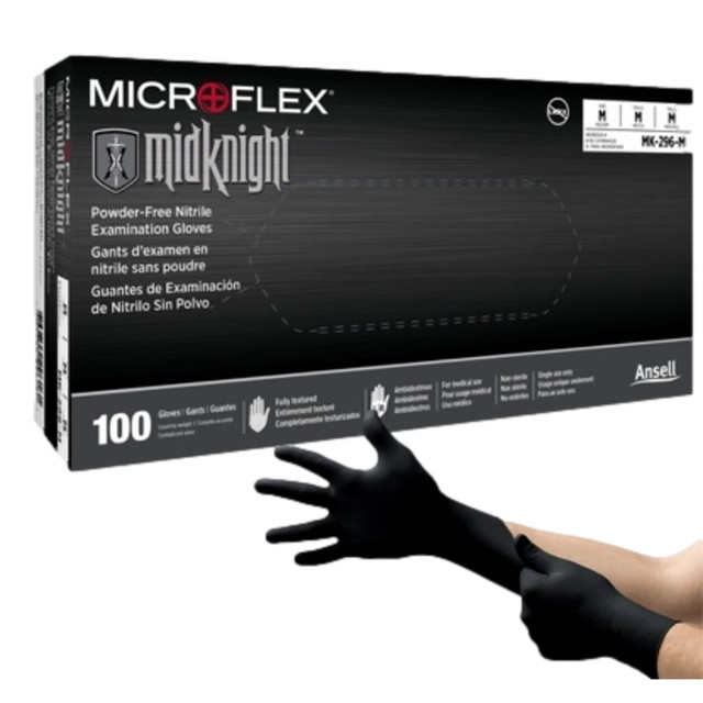 Ansell MicroFlex MidKnight MK-296