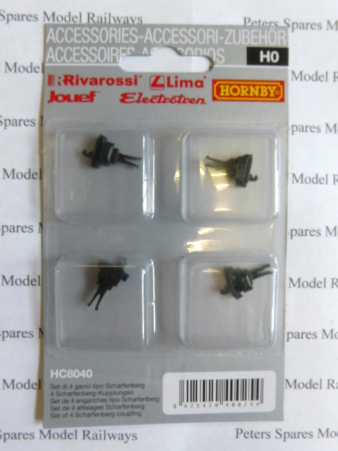 Hornby HC8040 Set Of 4 Scharfenberg Coupling HO/OO Gauge