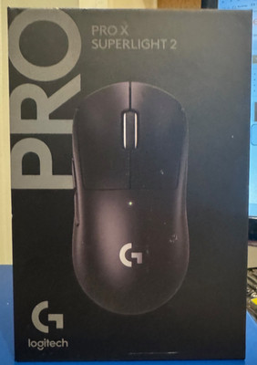 Logitech G PRO X Superlight 2 Wireless Gaming Mouse - Black NEW 910006280 Fr SH