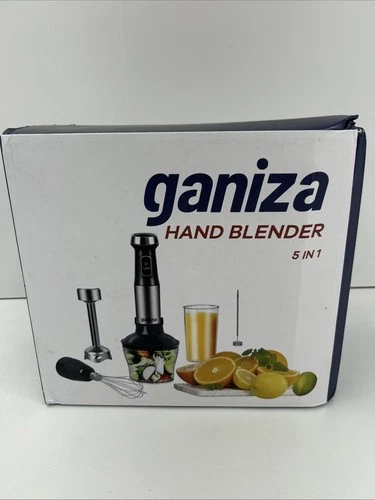 Ganiza Immersion  5 in 1 Hand Blender Heavy Duty Motor, 15 Speed
