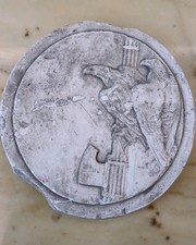 BASSORILIEVO IN GESSO AQUILA FASCISTA FASCIO LITTORIO FASCISMO STAMPO SCULTURA