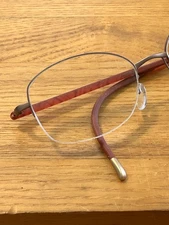 Silhouette Titan 4561 75 6040 gray red eyeglasses frames 51 17 140