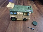 TMNT Teenage Mutant Ninja Turtle Vintage PARTY WAGON custom Paint Incomplete