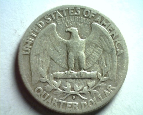 1947-S WASHINGTON QUARTER VERY FINE / EXTRA FINE VF/XF VERY FINE /EXTREMELY FINE - Picture 2 of 2