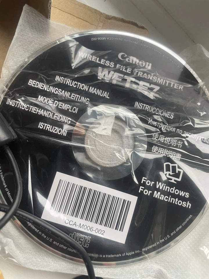 Wirelss File Transmitter WFT E7 Not Sure If Working Condition.. Untested - Image 2 of 4