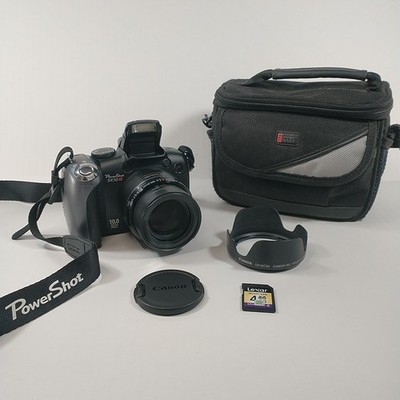 Canon PowerShot SX10 IS 10.0MP Digital Camera Japan + SD Card & Bag Tested