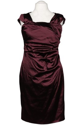 COAST Kleid Damen Dress Damenkleid Gr. 44 (UK 16) Bordeaux #fy3amn1