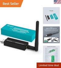 Universal Zigbee 3.0 USB Dongle with Antenna for Smart Home Integration